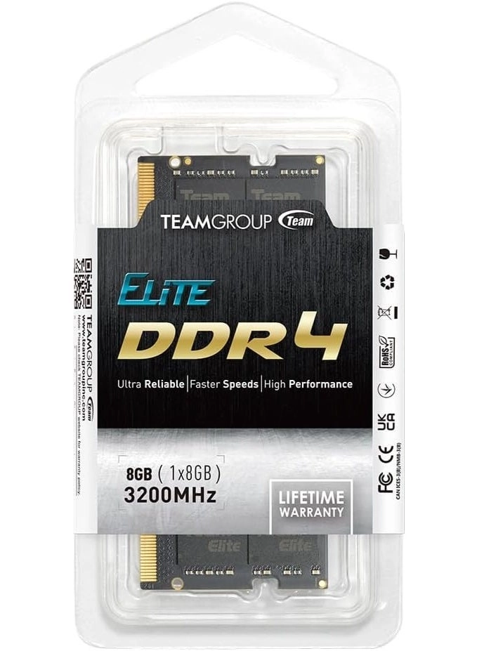 Elite - 8GB 3200MHz SODIMM DDR4