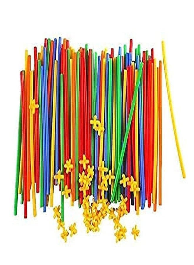 Hexa Building Blocks - 90 pcs Hexagon Block, 85 pcs Pipe Block