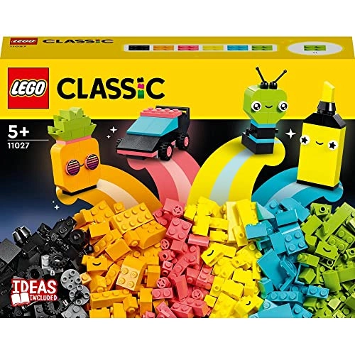 LEGO Classic Creative Neon Fun Brick Box Set (11027)