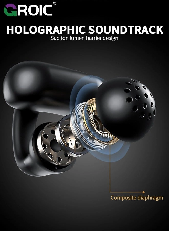 Clip-on Wireless Earbuds