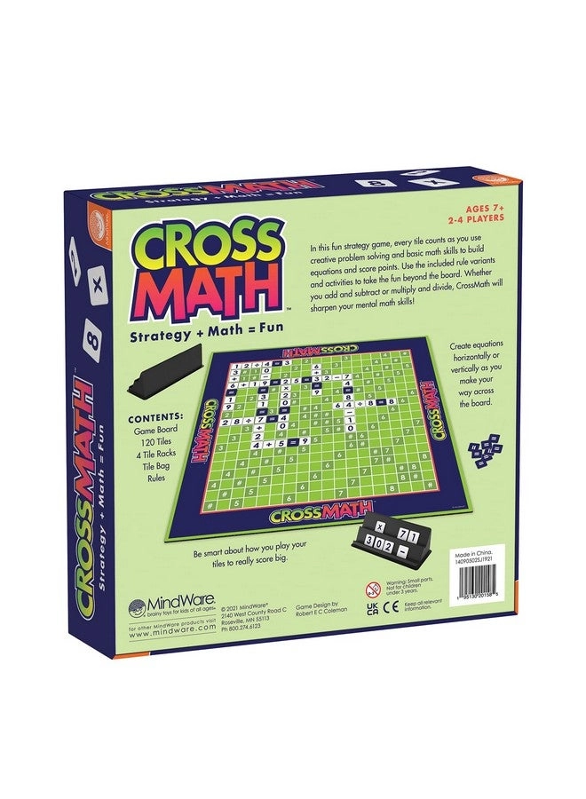 CrossMath - Multiplication Game