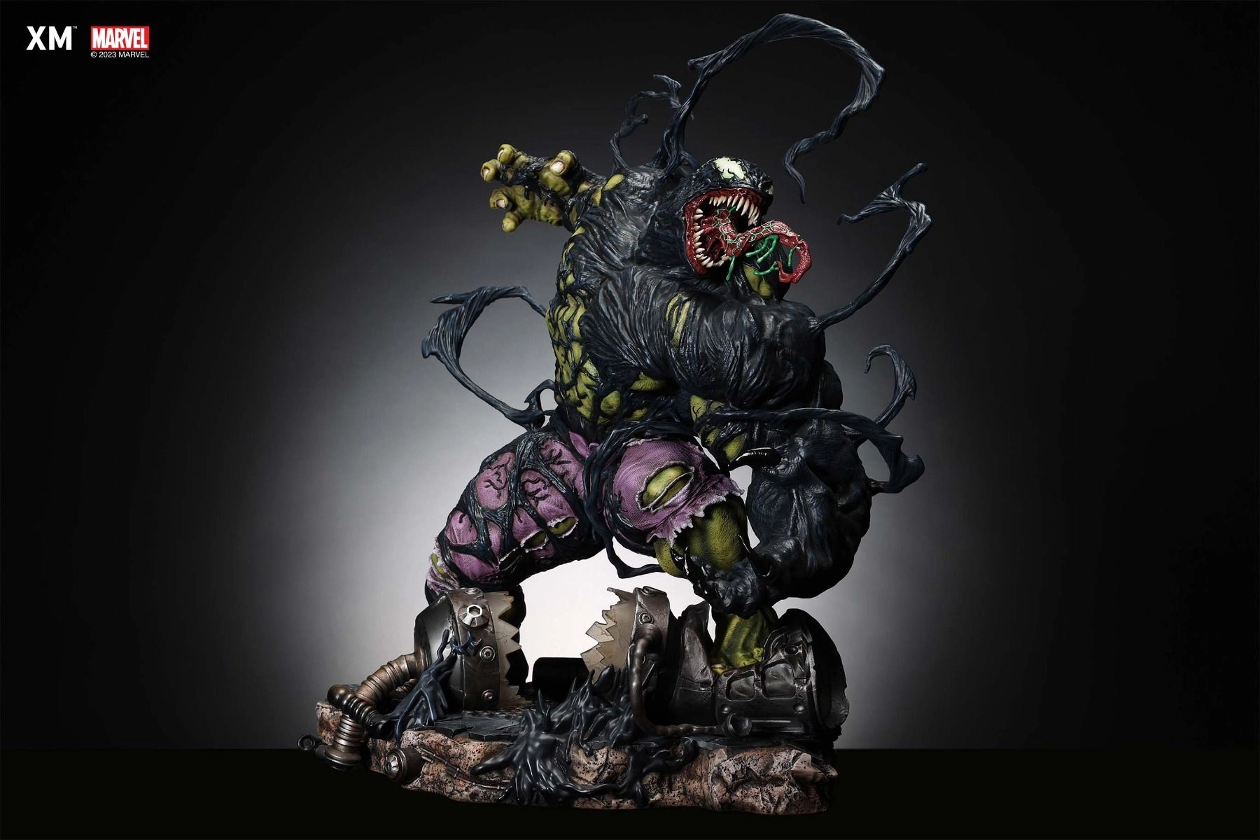 Venomized Hulk - MARVEL - Ver A 1/4 Scale Polystone