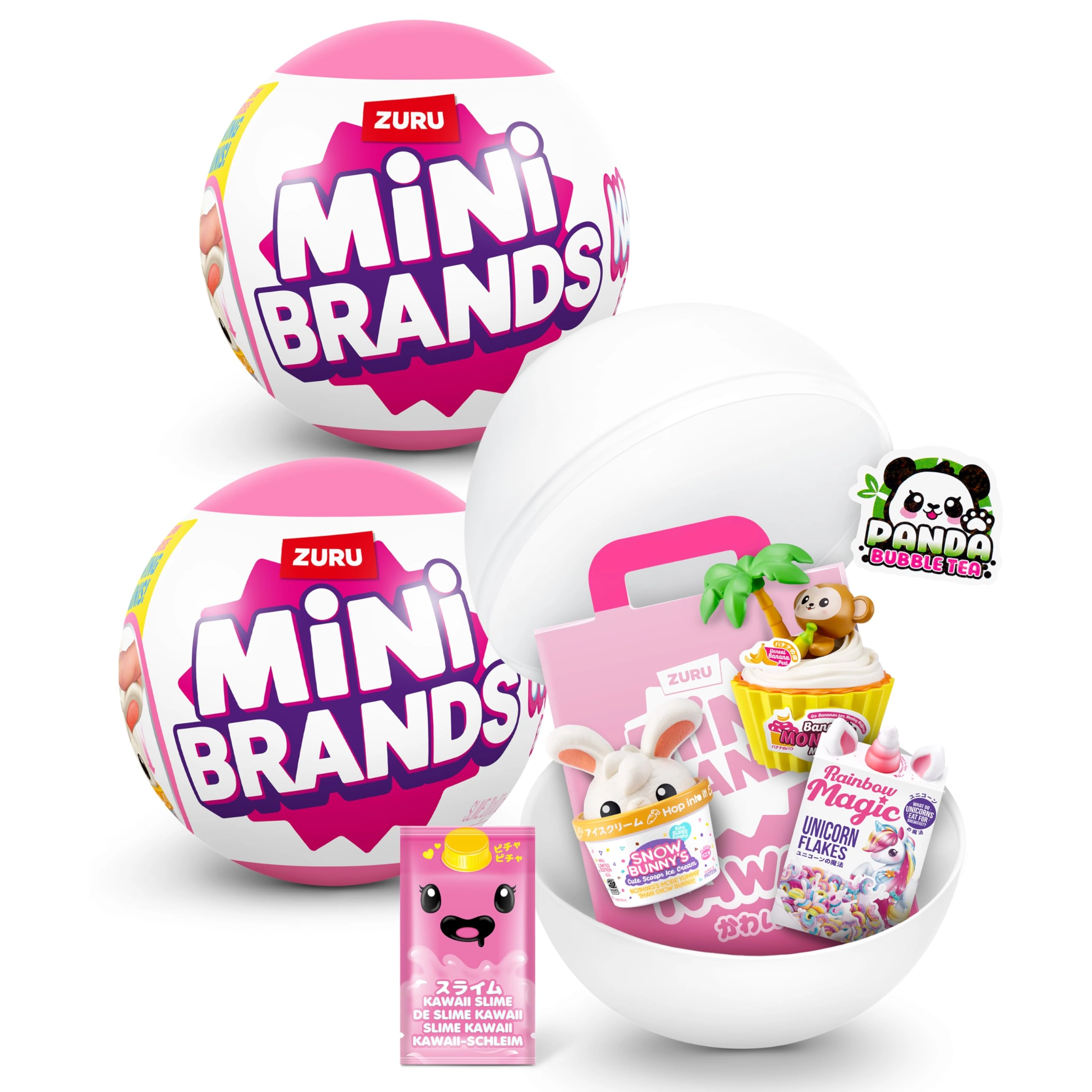 ZURU Kawaii Capsule - KAWAII MINI BRANDS 2 Pack