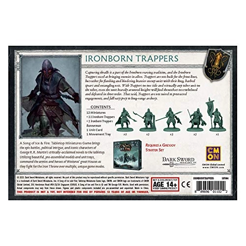 A Song of Ice and Fire: Tabletop Miniatures Game: Ironborn Trappers