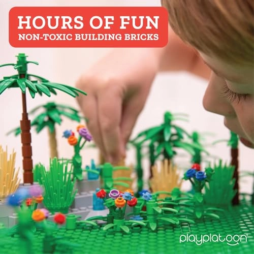 Jungle Building Bricks Kit - 404 pcs
