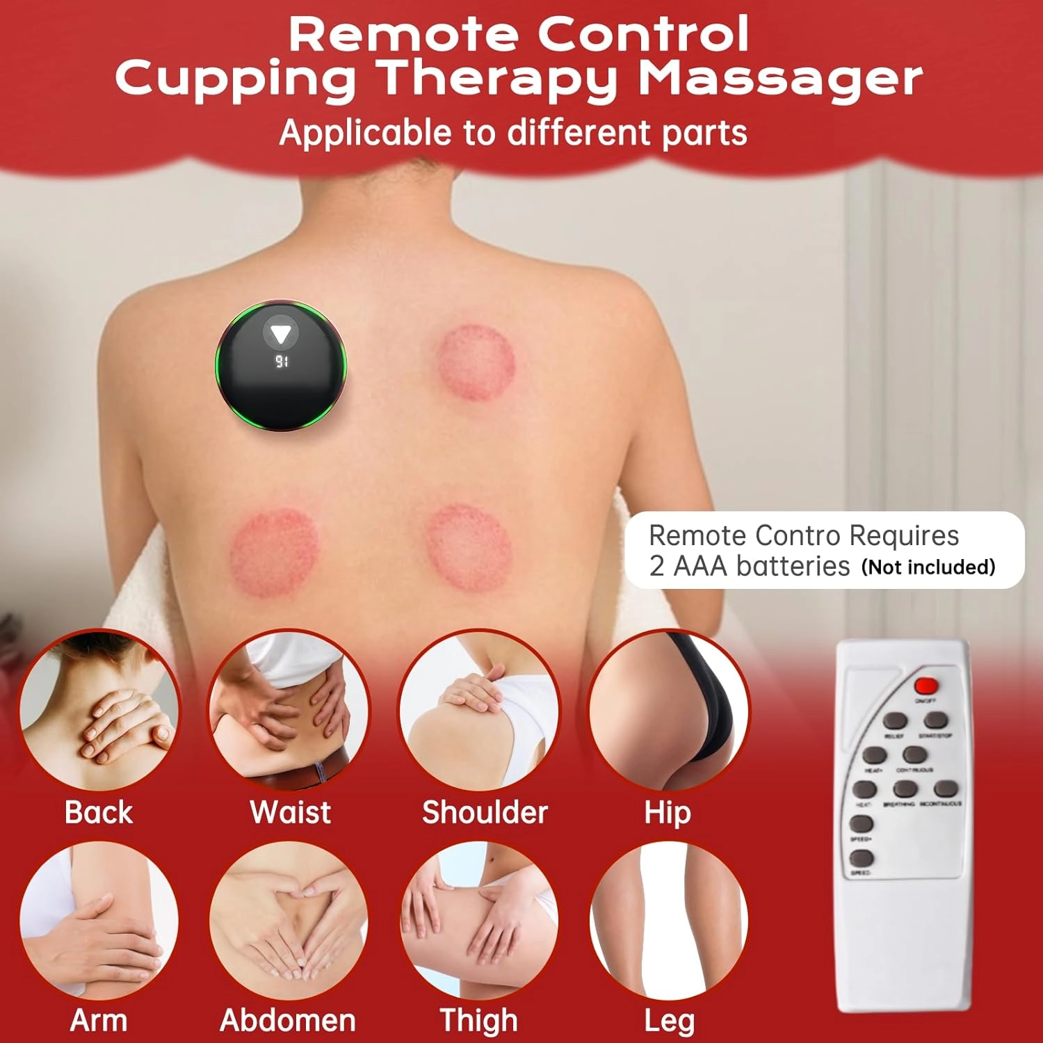 Electric Cupping Therapy Set - 16 Levels 3 Suction Modes