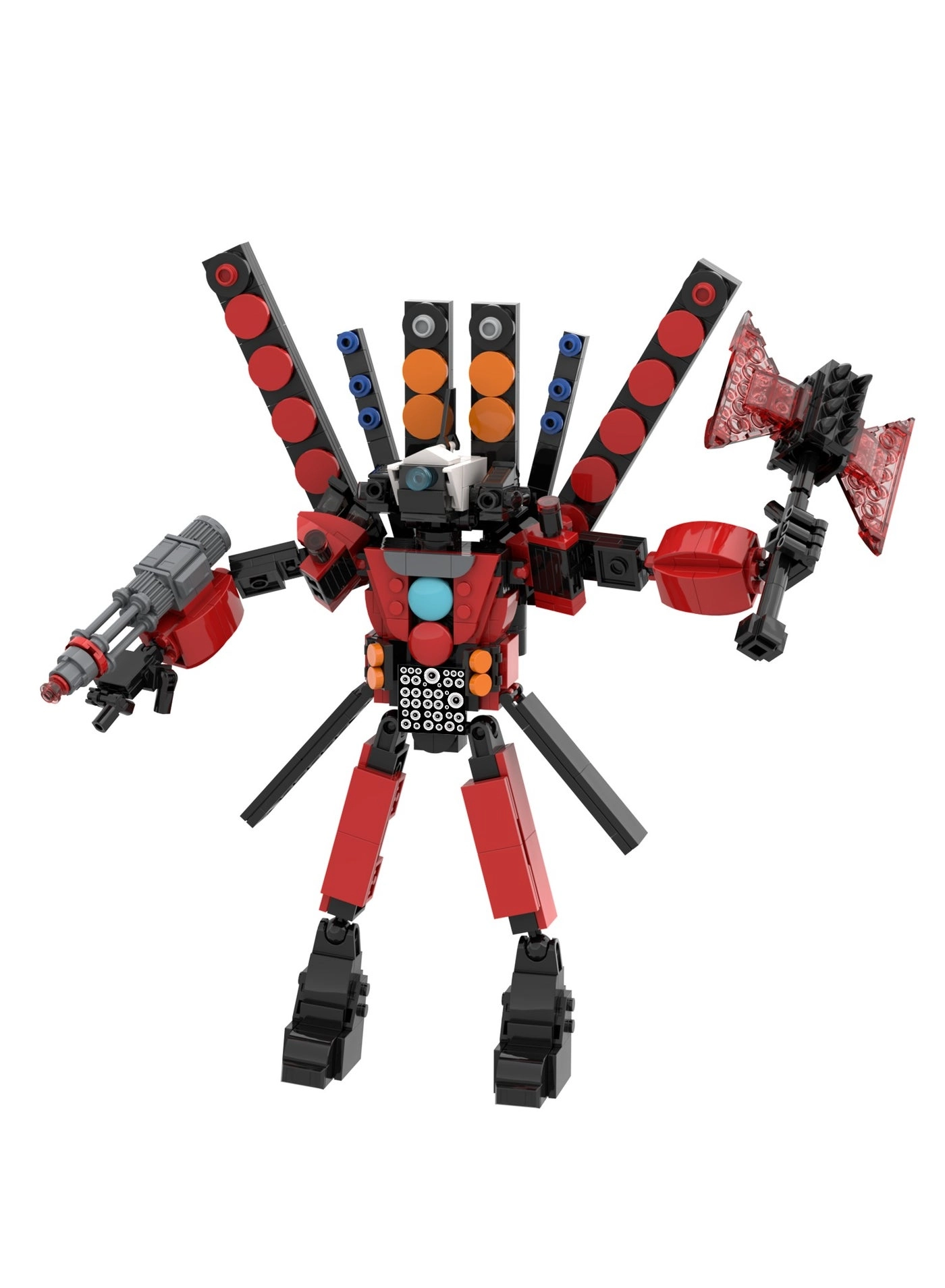 Skibidi Toilet Man - Robots 513 pcs