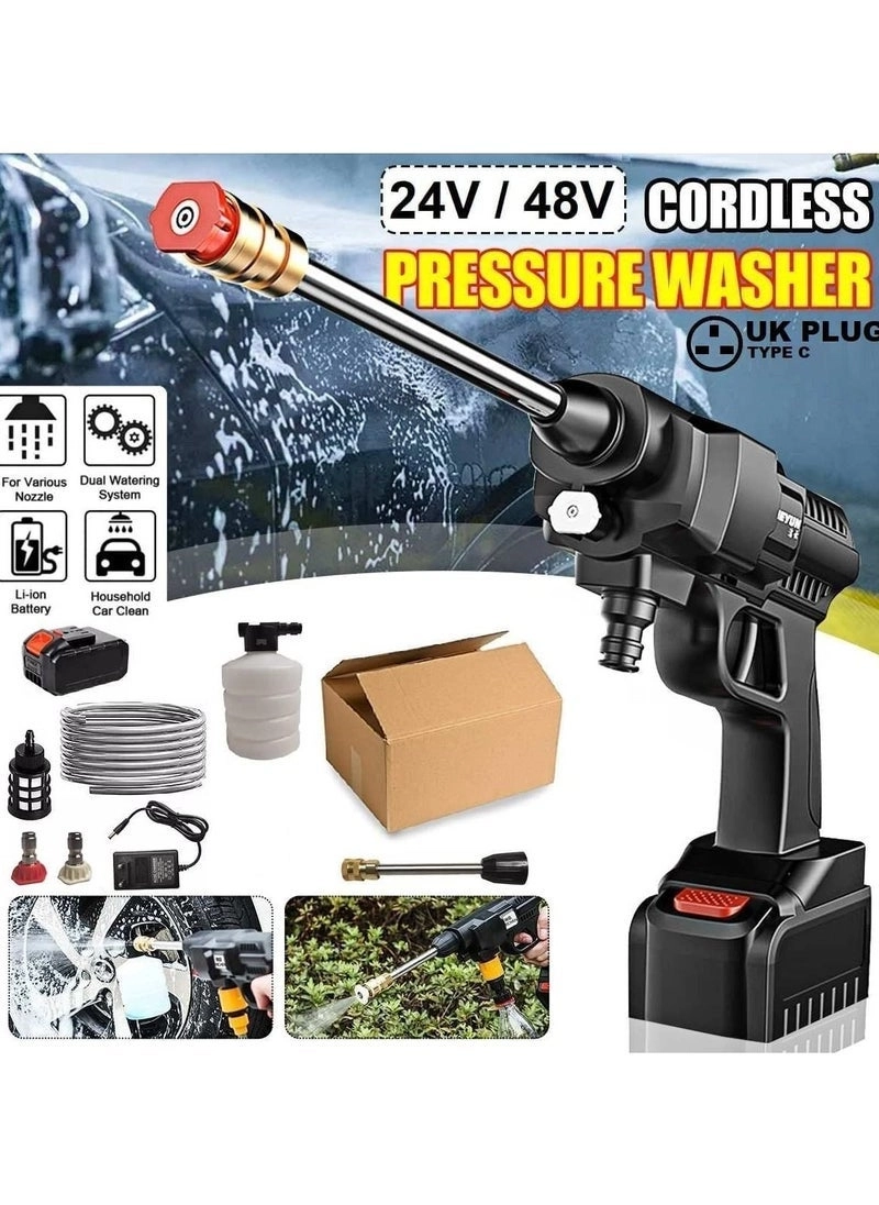 Cordless Portable Washer - 48V 200W 30Bar