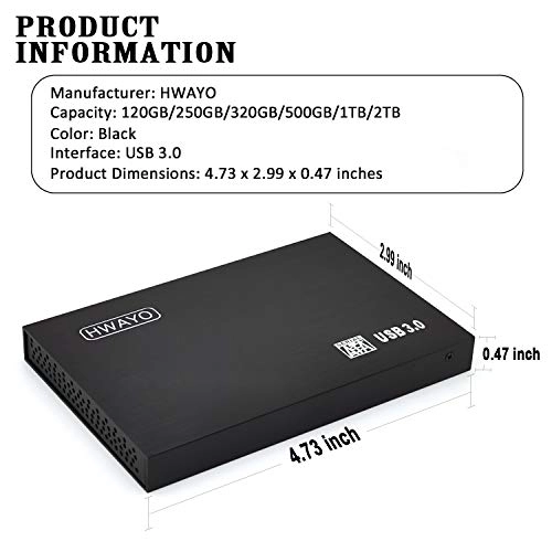 Ultra Slim - 1TB 2.5'' HDD
