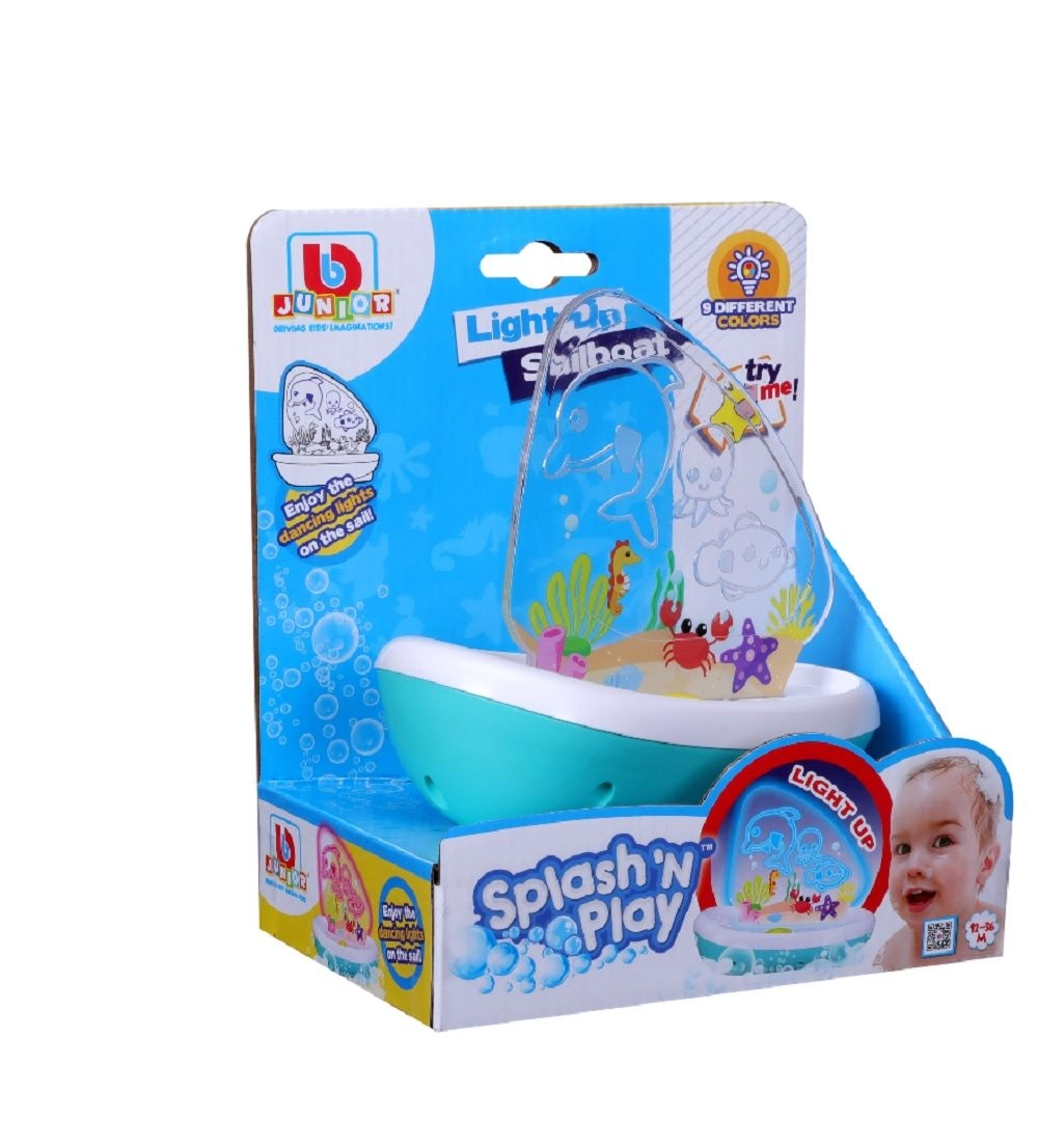 Splash'N Play Light Up Sailboat - Light Blue 1-3