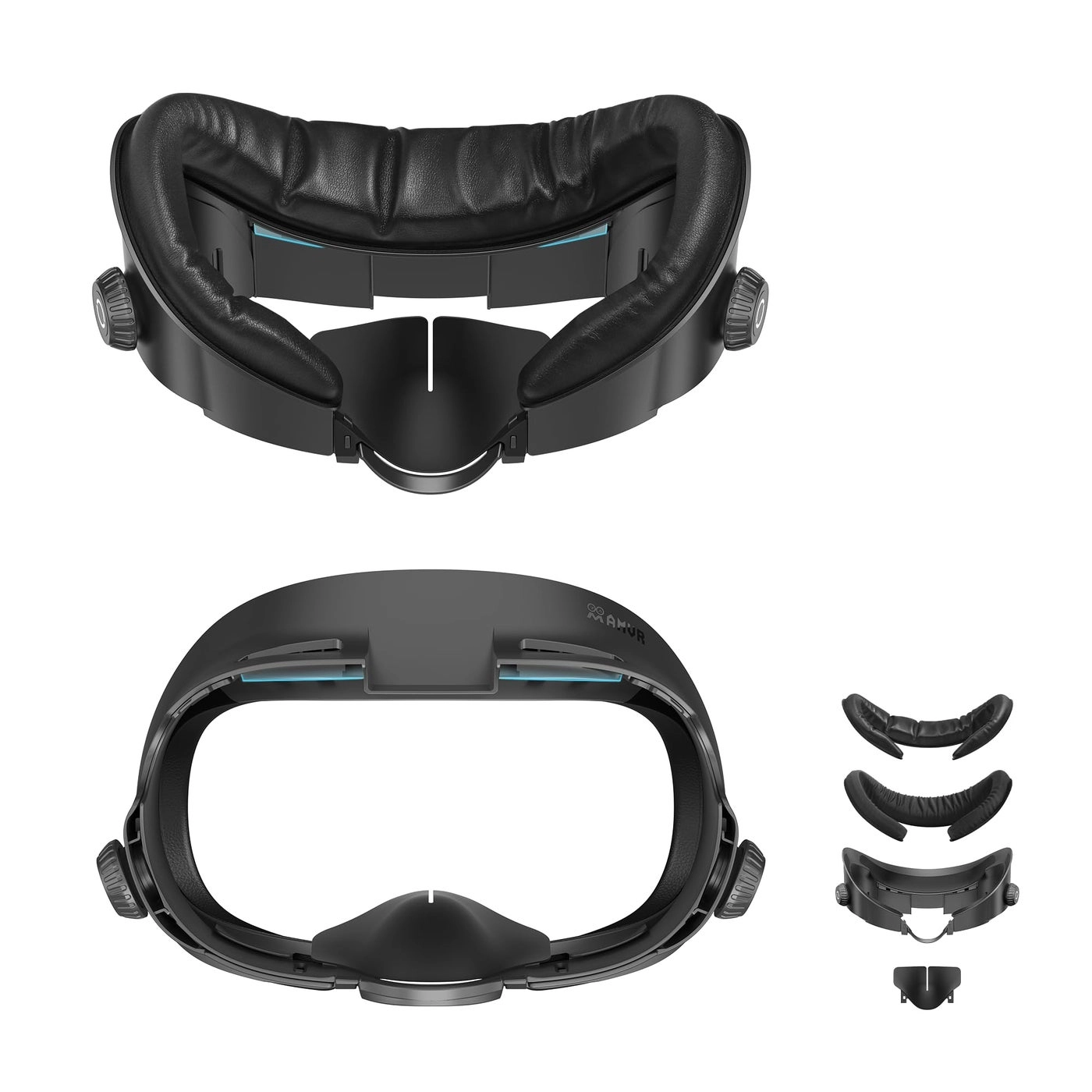 FC1 Face Pad - Compatible with Meta Quest 3 PU Leather Ice Silk