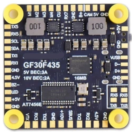 GF30F722-ICM - 30.5X30.5mm 5V 10V Dual BEC 3-8S