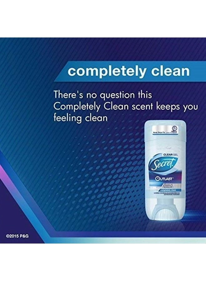 Outlast Antiperspirant and Deodorant Clear Gel - Completely Clean 200 gram