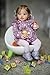 Reborn Baby Doll - 24 in Silicone Vinyl Toddler Girl Ages 3+