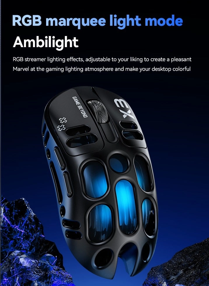 X3 Tri-Mode Gaming Mouse - Wireless