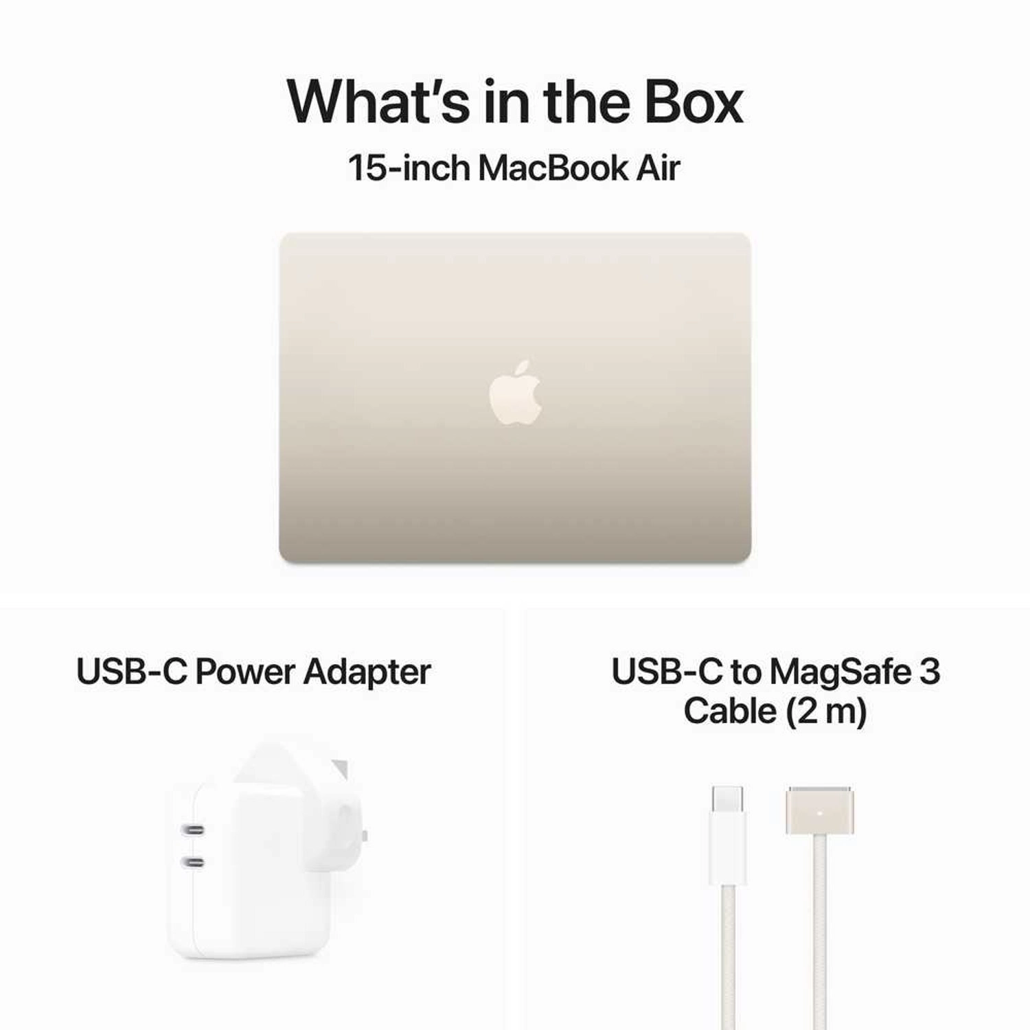 MacBook Air MXD33LL/A 2024 - 15'' M3 16GB DDR4 512GB SSD