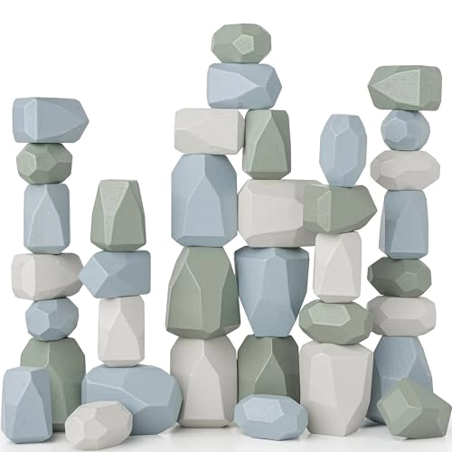 Stacking Rocks - 36 months - 5 years 36 pieces
