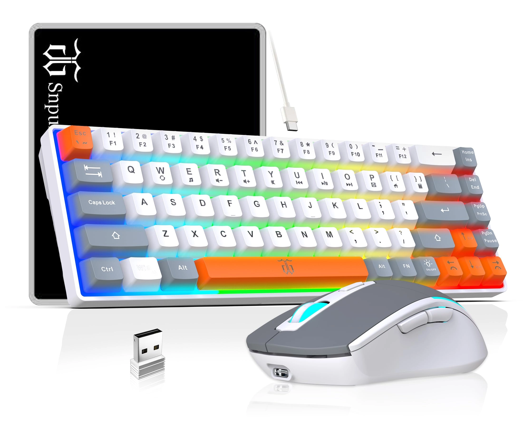 SnpurTech Gaming Keyboard and Mouse Combo - Wired