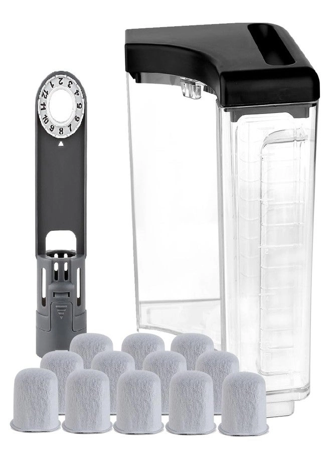Joyparts Water Reservoir - 12-Cup 116KNK200 + Water Filter Holder + Water filter - 12-Charcoal