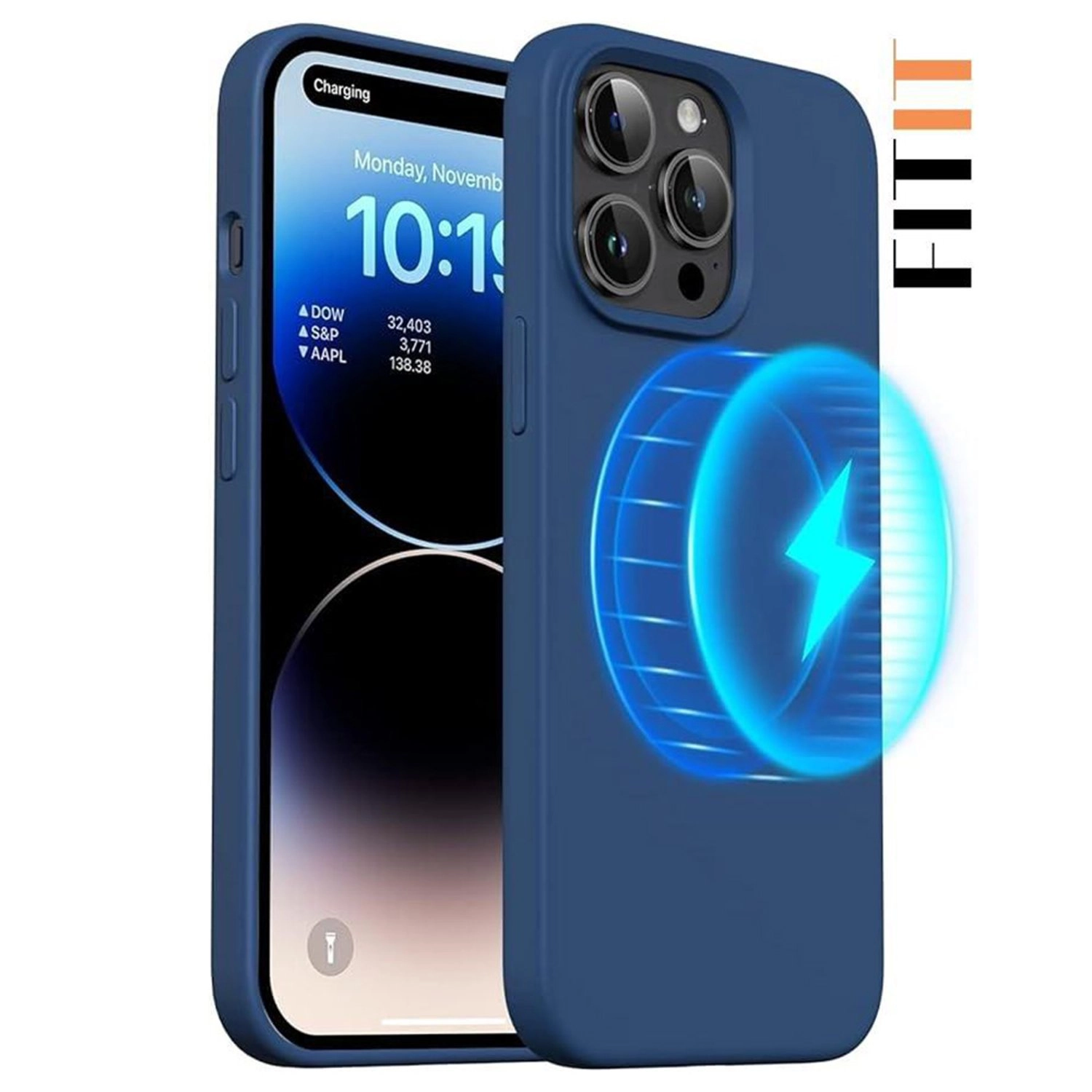 Silicon Magnetic Case Silicone Case with MagSafe for iPhone 15 Pro Max