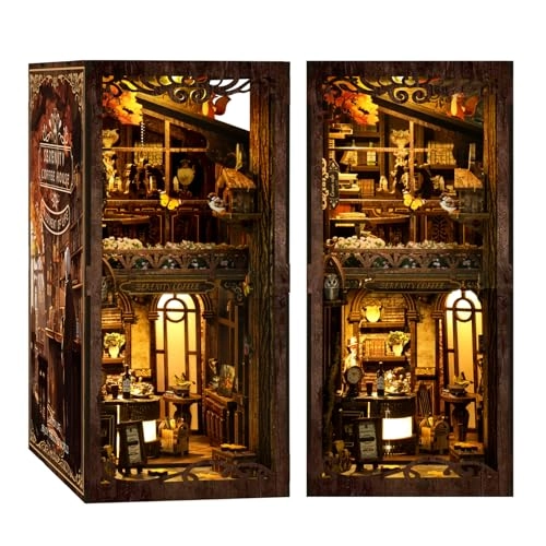 Book Nook Kit - Insertable Dust Protection Plate Miniature Dollhouses