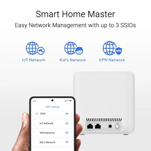 ZenWiFi BD5 - 5000 Mbps Wi-Fi 7 (802.11be)