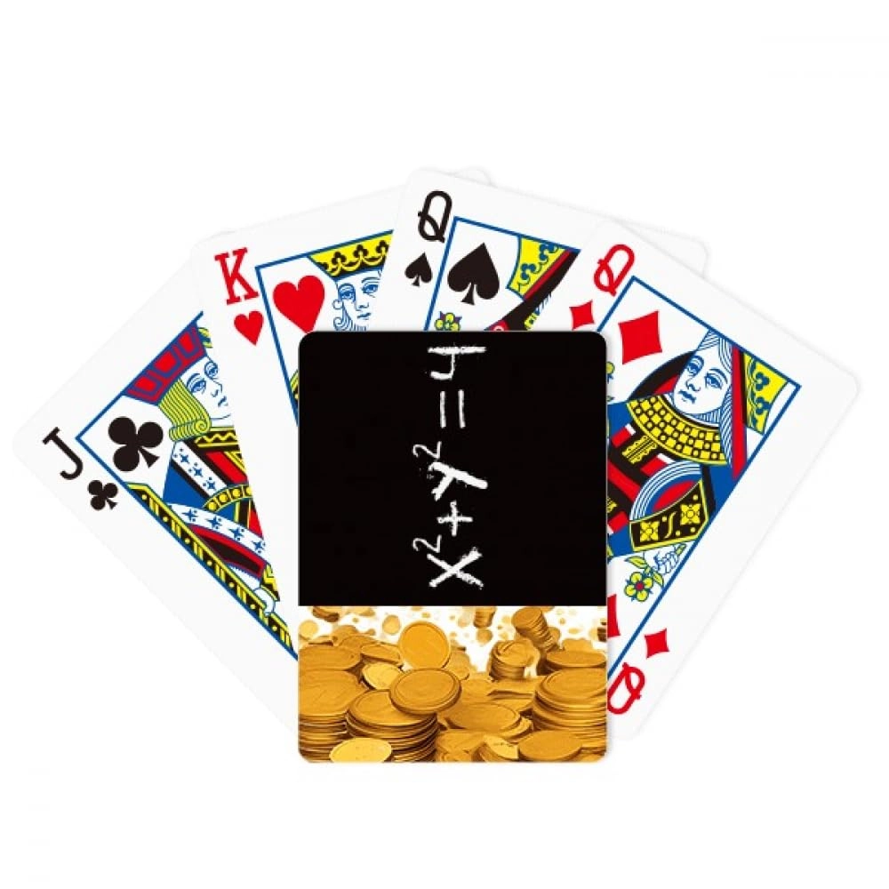 no/no Math Kowledge Equation of Circle - Bridge Size 52 Playing Cards