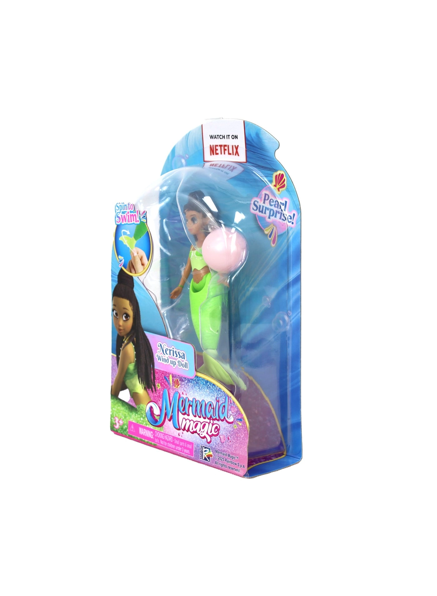 Nerissa Doll - Wind-Up Swim Action 5-Inches Set
