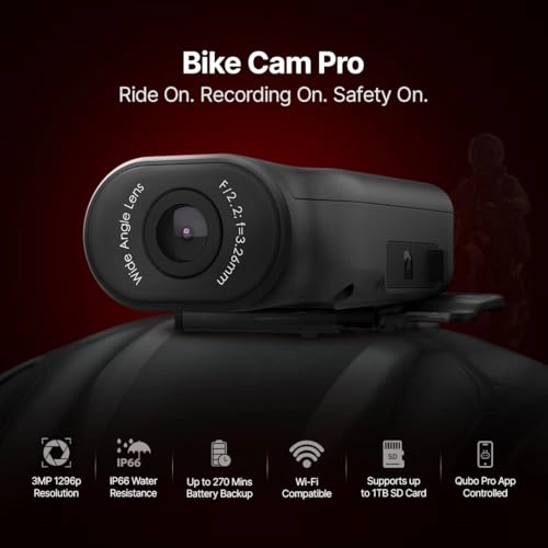 Smart Bike Cam Pro - 1296p 30FPS