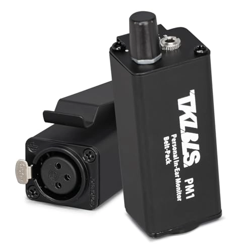 In Ear Monitor Amplifier - Stereo/Mono Switch XLR and TRS Input 3.5mm Output