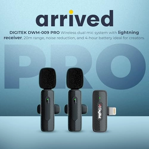 DWM-009 PRO - 2 Microphone 2.4Ghz