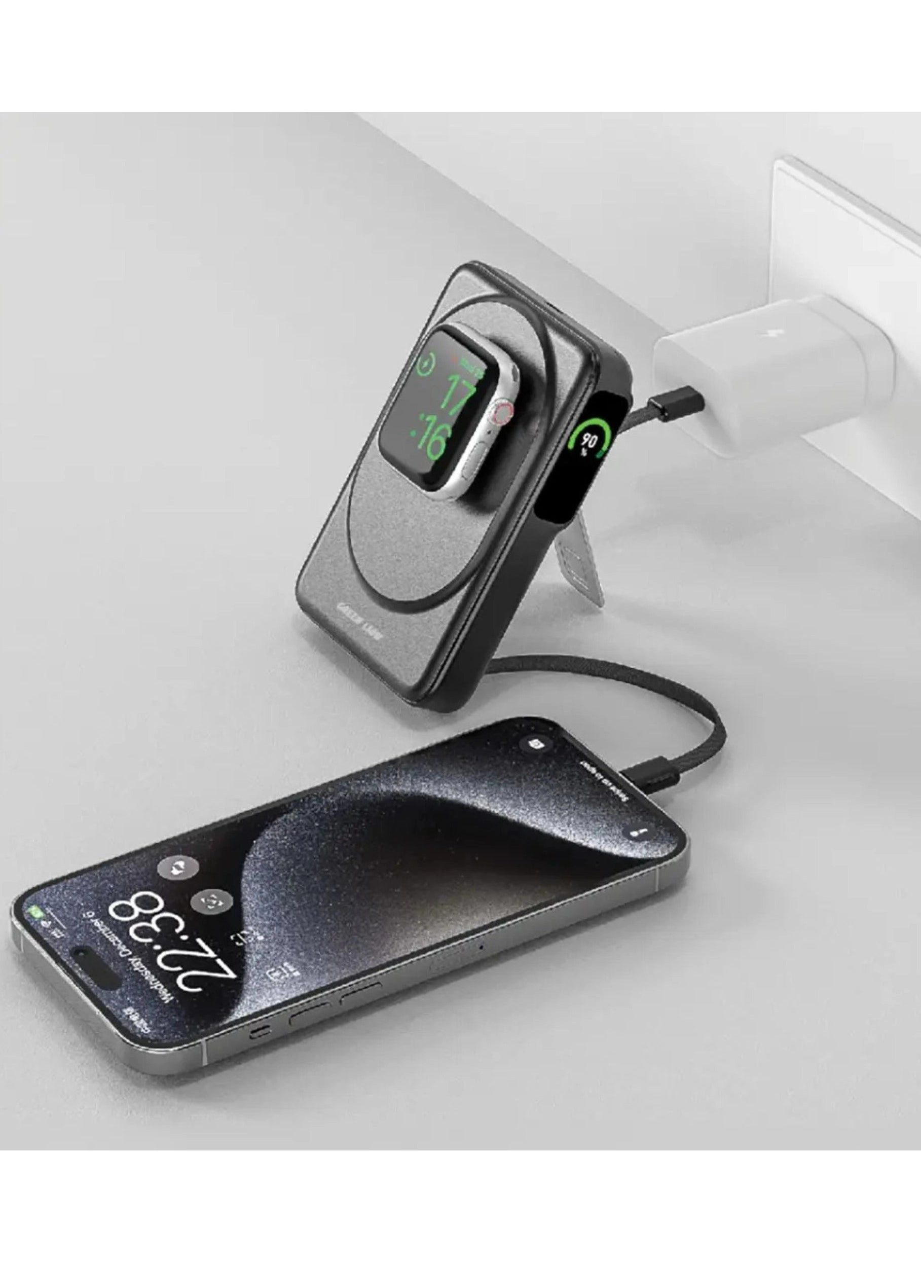 Mag Vision - 10000 mAh 22.5 W Fast charging Wireless charging