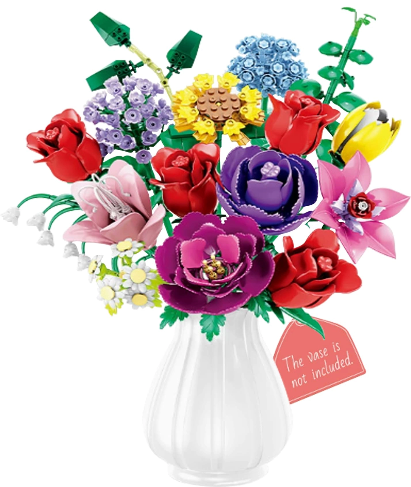 Flowers Bouquet Building Set - 1250pcs