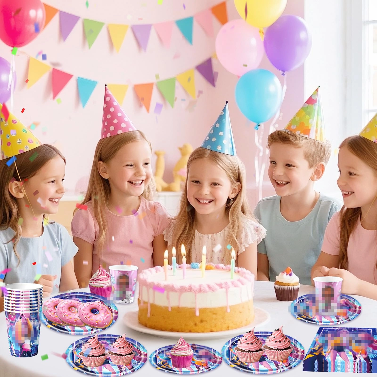 Party Tableware - 51Pcs Birthday