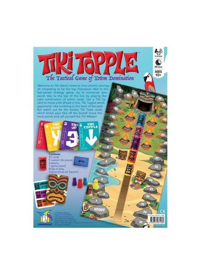 Tiki Topple: Totem Domination - Multi Colored