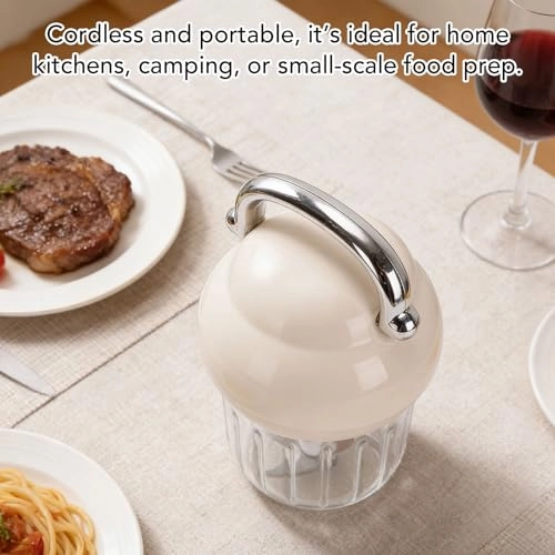 Electric Garlic Chopper - 350ml Lithium Ion Battery