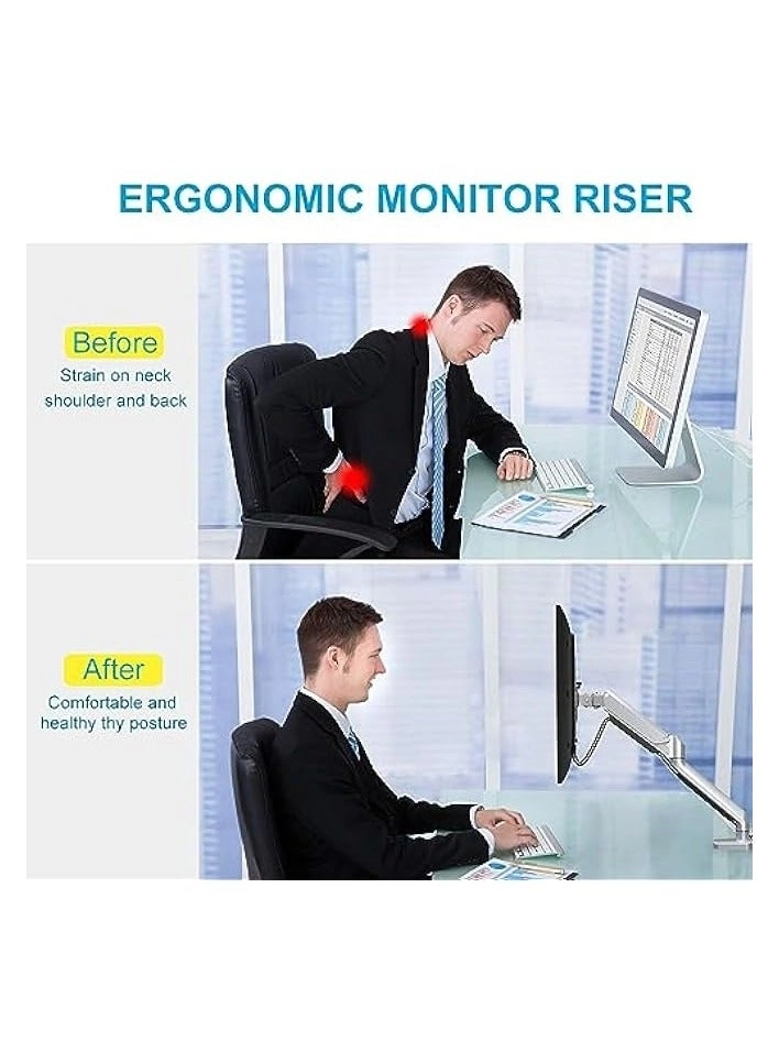 Single Monitor Desk Mount - 1 32 Inch