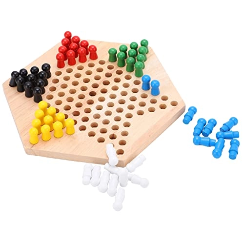 Chinese Checkers - Wooden 60 Pieces