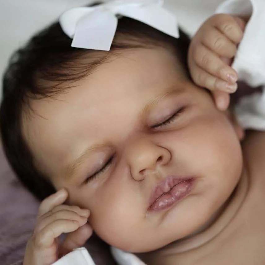 Reborn Baby Doll - 20inch 50cm Silicone Sleeping Ages 3+