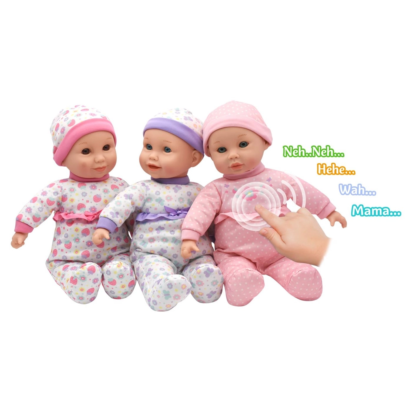 Cuddle Kids - 14INCH 12 Phrases + Large Blanket + Bottles Ages 2+
