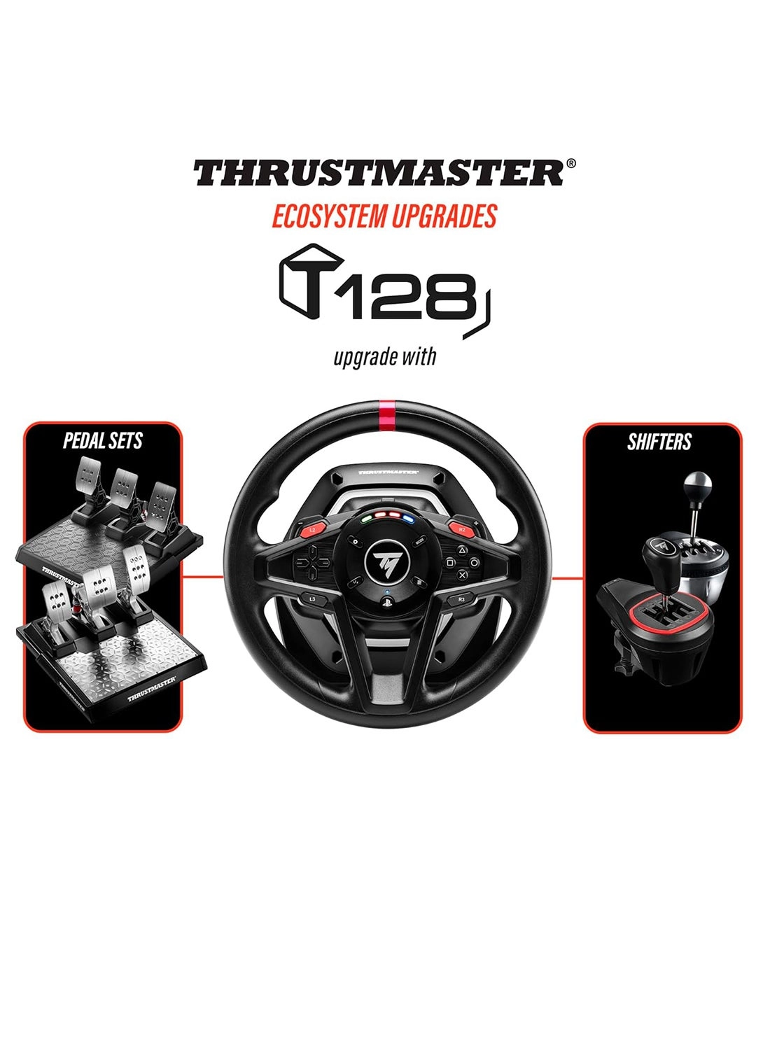 T128 Racing Wheel & Pedals
