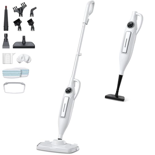 Handheld Steam Mop - 11 Accessories 2 Steam Modes