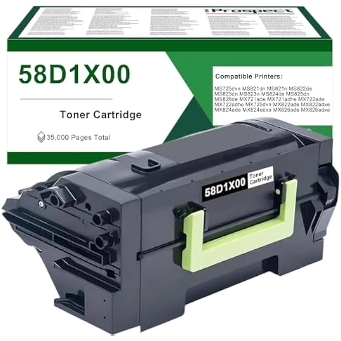 IPROSPECT (Remanufactured) 58D1X00 - 35,000 PAGES 1 BLACK