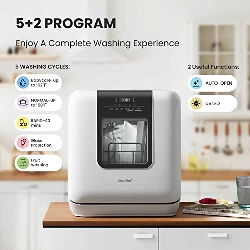 KWH-TD305-W - 4 - 8 Place Settings Portable