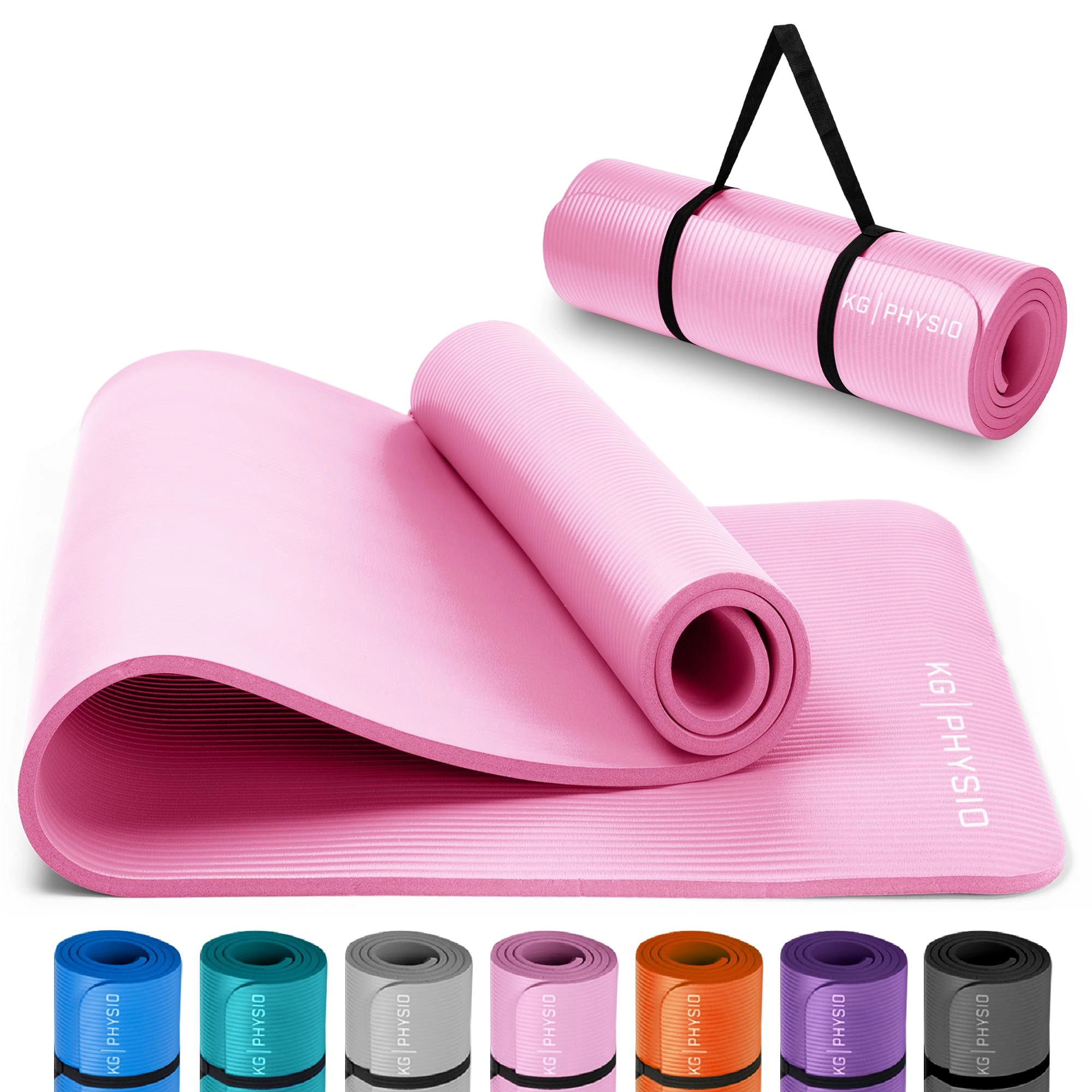 KG Physio Yoga Mat - Nitrile Butadiene Rubber 8mm