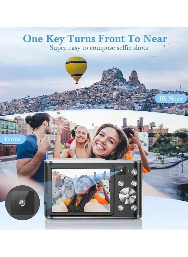 4K Vlogging Camera - 48MP 16X