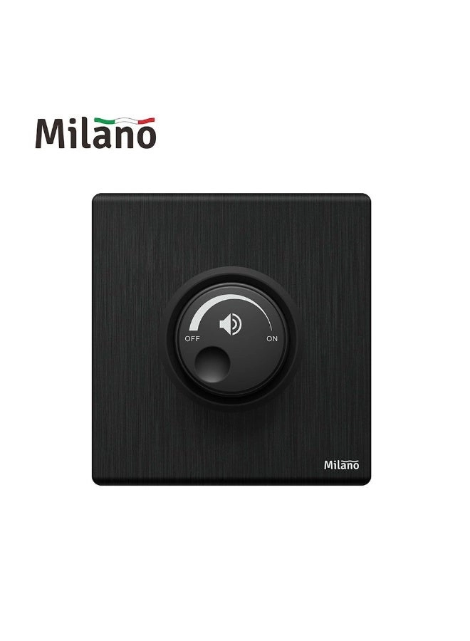 DANUBE HOME Milano Aura Volume Controller - Fire Retardant Pc Material 8.6X9X4Cm