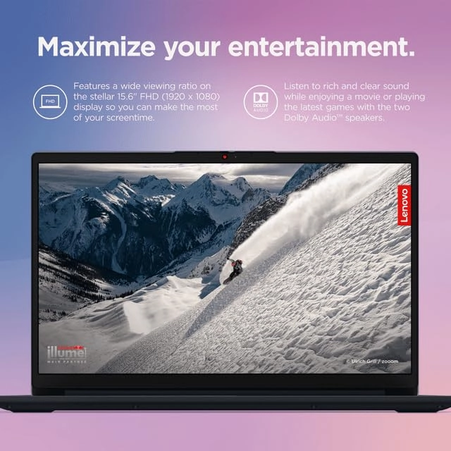 Ideapad 1 - 15.6'' Ryzen 3 7320U 8GB DDR5 512GB SSD