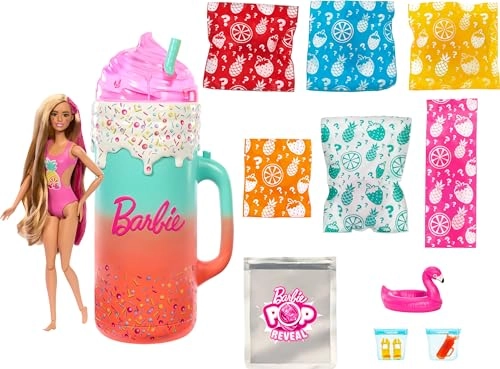 Barbie Pop Reveal Rise & Surprise - Scented Doll 15+ Surprises Ages 3+ Gift Set