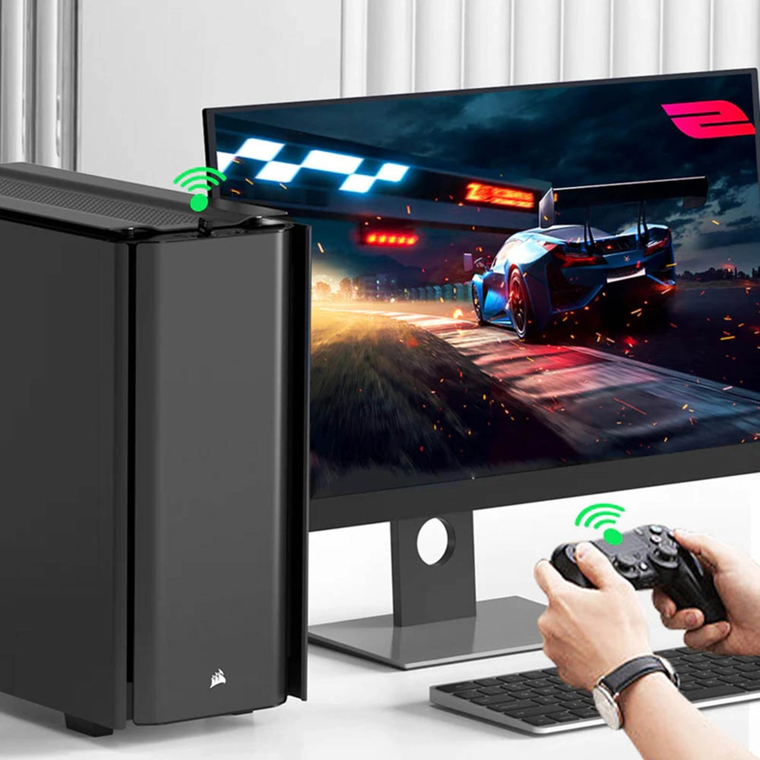 USB Bluetooth Adapter - Bluetooth 5.3 USB-A